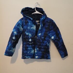 Lands' End Kids Cosmic Blue Puffer Jacket